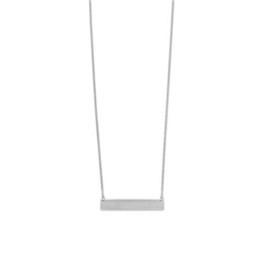 Engraveable Bar Necklace