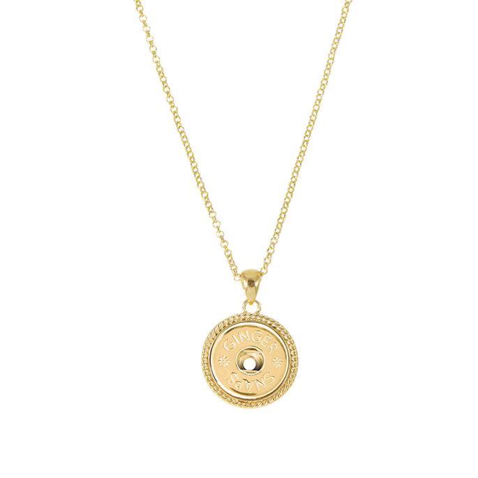 PETITE Ginger Snap GOLD-TONED Infinity Necklace  Buy 4 Get 5th $5.95 Snap Free 