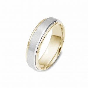 two tone gold band